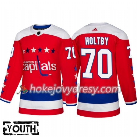 Dětské Hokejový Dres Washington Capitals Braden Holtby 70 Alternate 2018-2019 Adidas Authentic